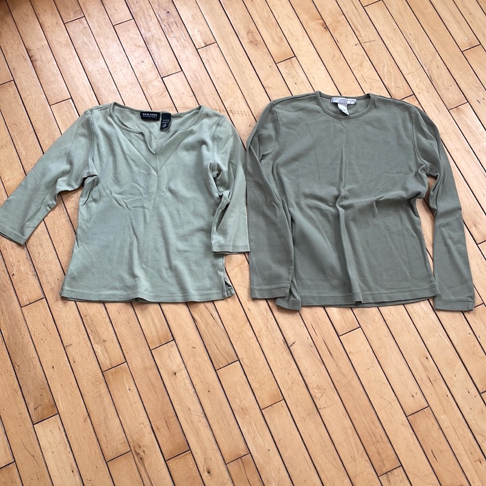 Green shirts